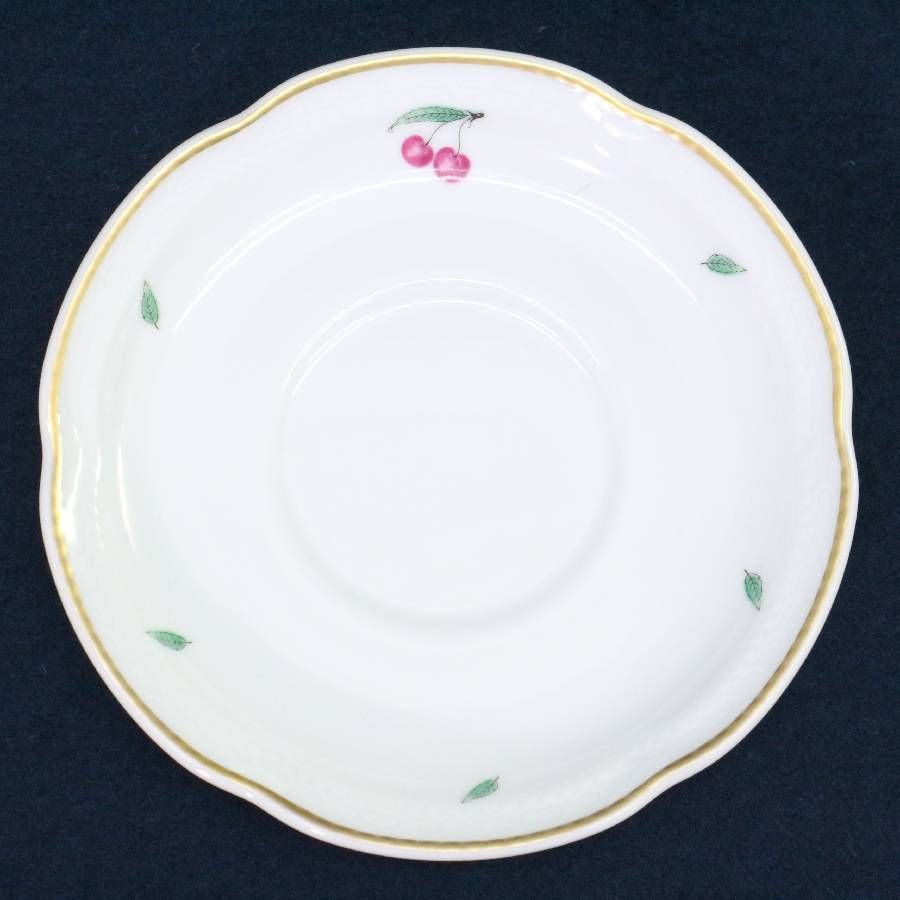 リチャードジノリ　ボンジョルノチェリー　プレート　25cm RICHARD GINORI (リチャードジノリ) オーバルプレート ボンジョルノ