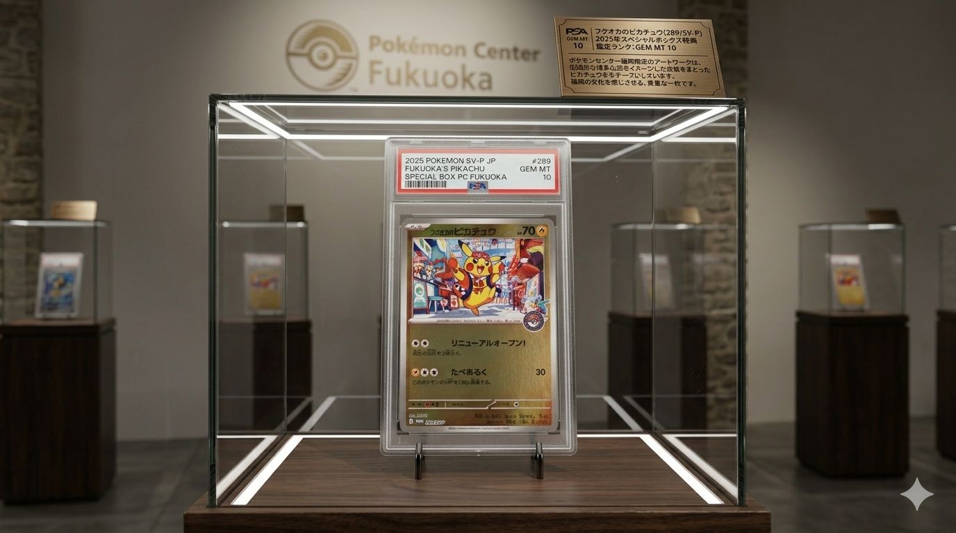 PSA10】フクオカのピカチュウ 289/SV-P プロモ ポケモンセンター福岡