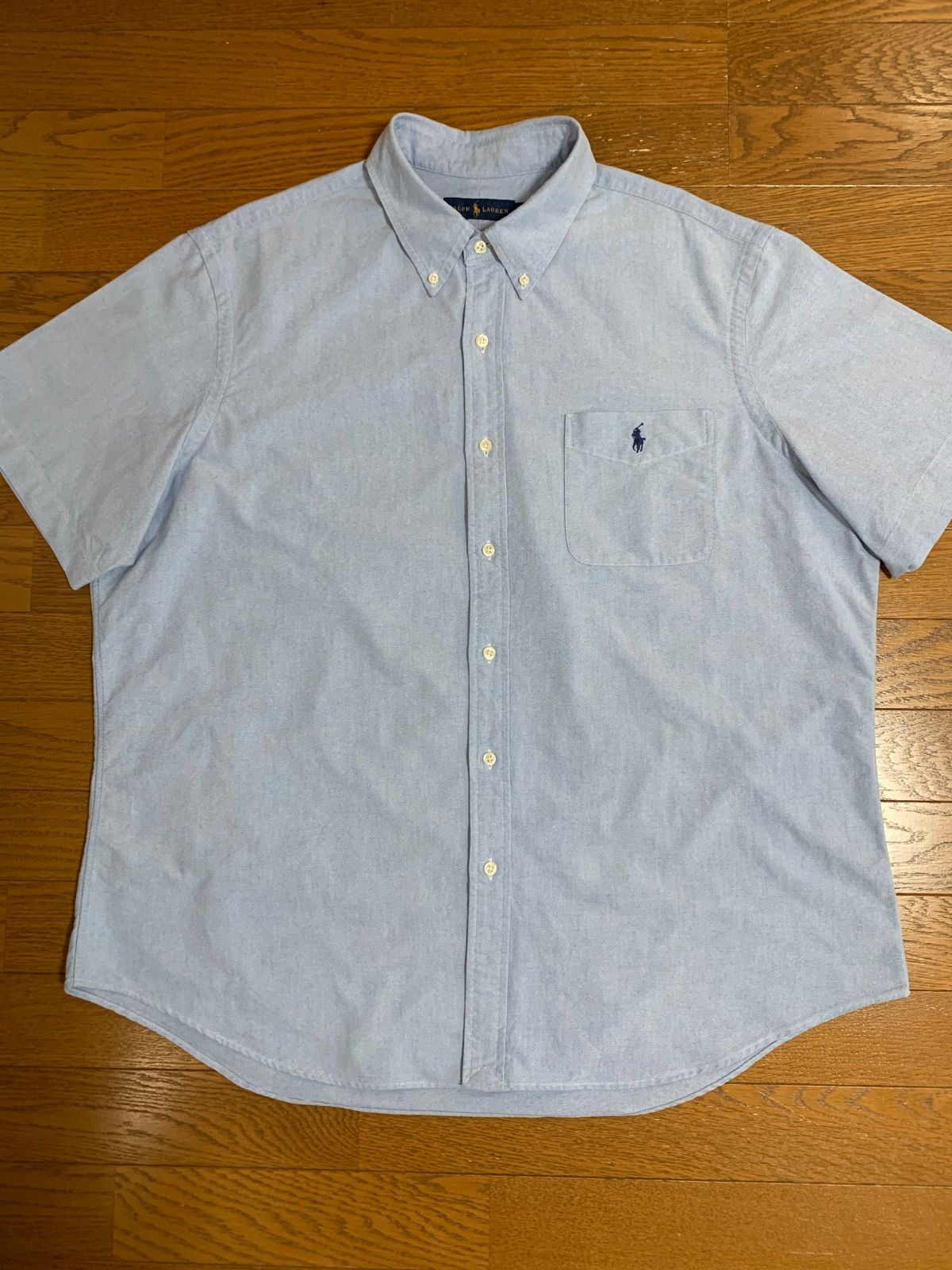 Ralph Lauren ラルフローレン 半袖ボタンダウンシャツ XXLサイズ