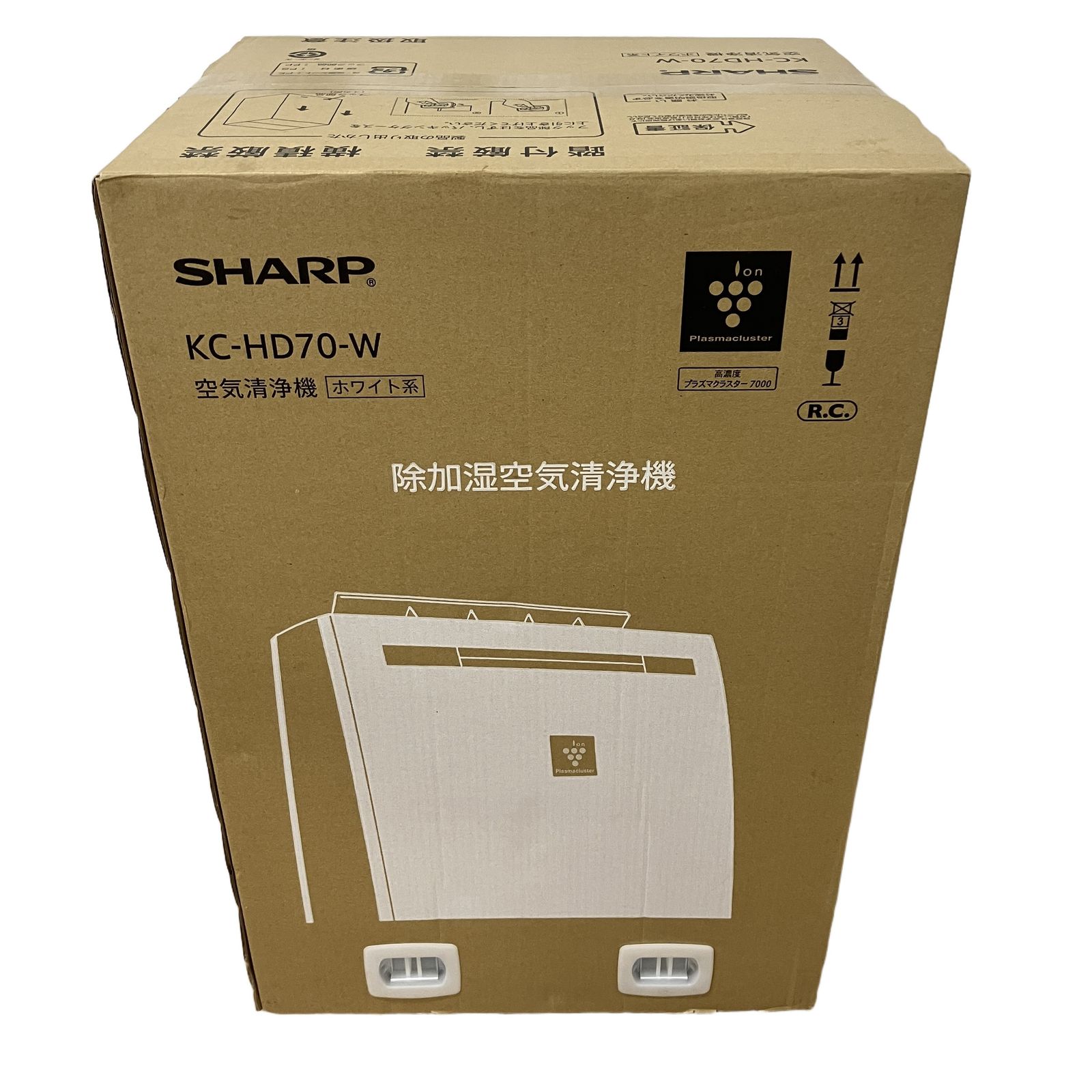 SHARP シャープ KC-HD70 除加湿空気清浄機 プラズマクラスター空気清浄 