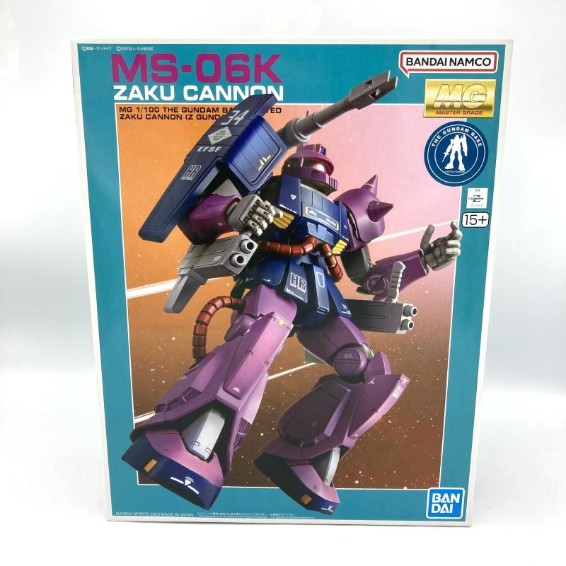 中古】ﾊﾞﾝﾀﾞｲ MG 1/100 ｶﾞﾝﾀﾞﾑﾍﾞｰｽ限定 ｻﾞｸｷｬﾉﾝ (ZｶﾞﾝﾀﾞﾑVer.) 未組立