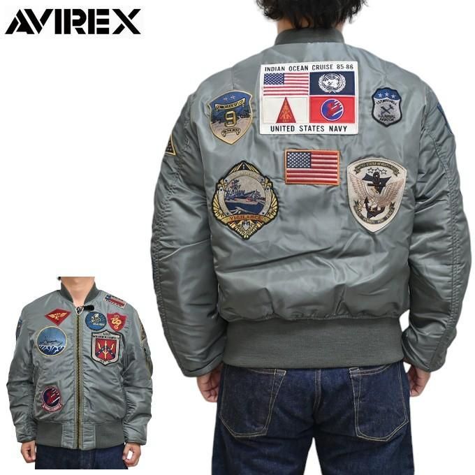AVIREX アヴィレックス 783-5952040 783-4952031 TOP GUN MA-1 CUSTOM フライトジャケット トップガン アビレックス メンズ