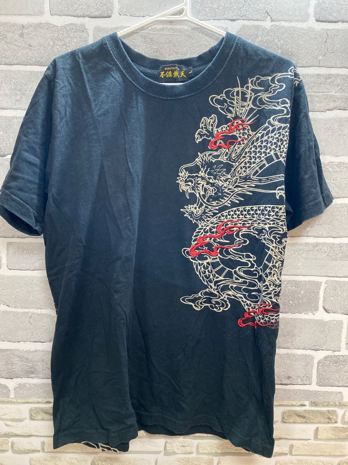 【Z9-08】◇不倶載天　　サイズＬ　　Tシャツ　　黒