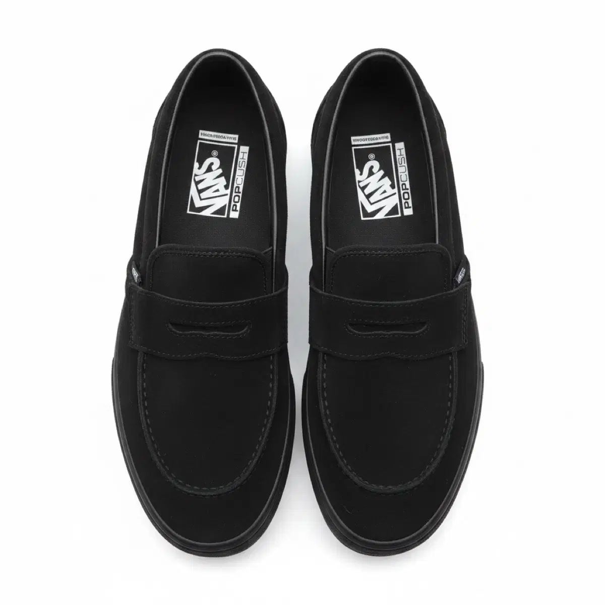 VANS スケート スリップオン ローファー ブラック 280