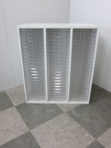 【アウトレット品】生興 A4クリアケース書庫 RW5-N10C69 ホワイト