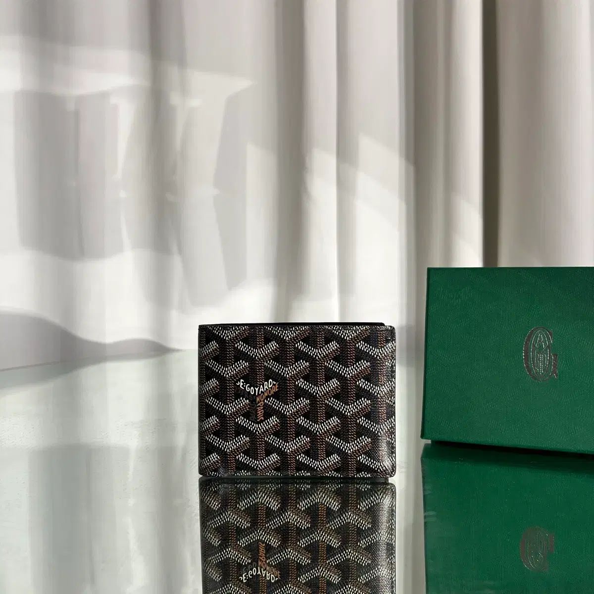 Maison Goyard BIGトゥワール 二つ折り財布 ブラック