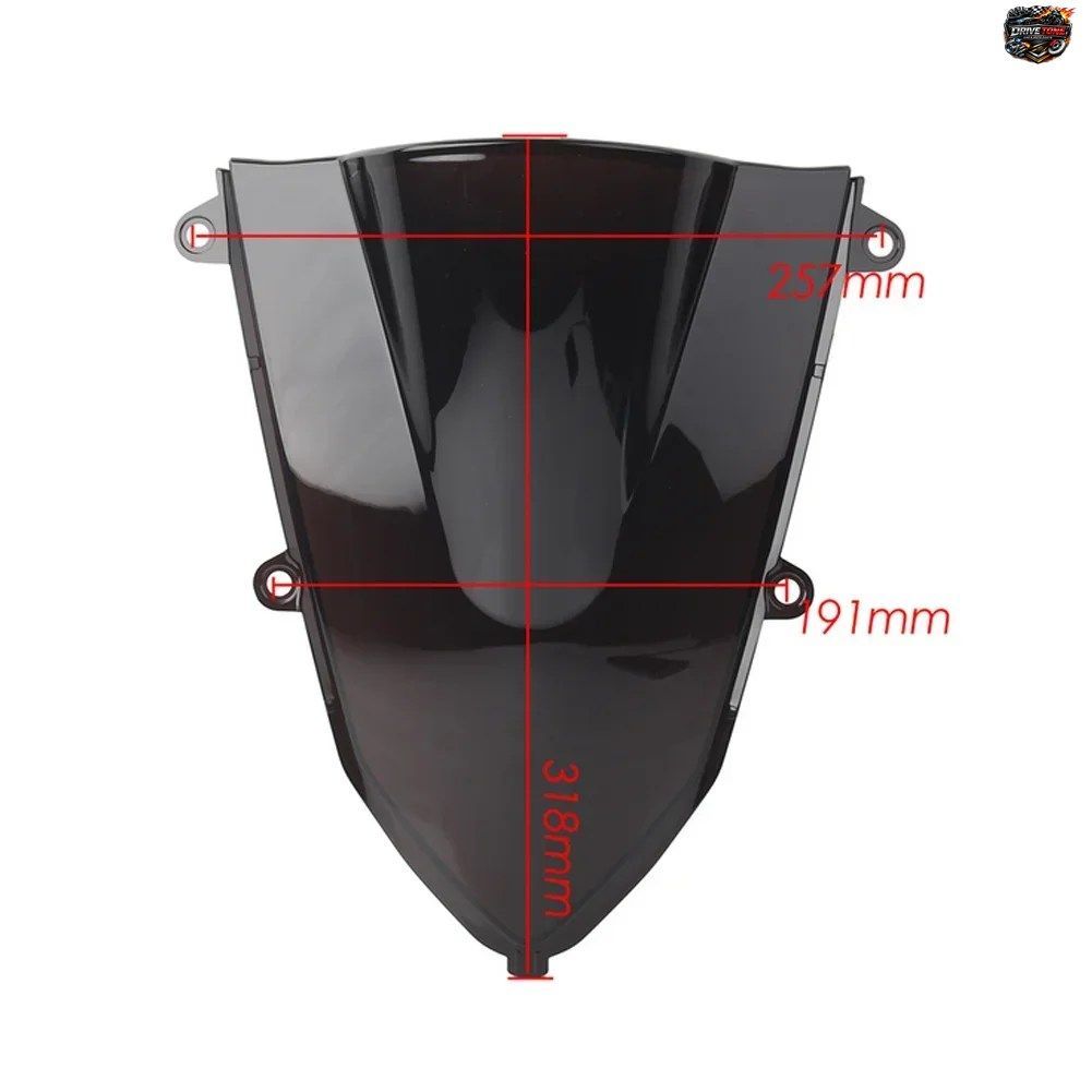ホンダ CBR 500R CBR400R CBR 500R 2019 - 23 用オートバイ用ダブルバブルウインドシールドディフレクタープロテクターウインドスクリーン