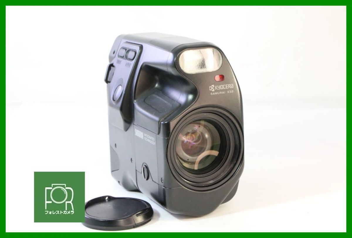 【動作保証・点検済】良品■KYOCERA SAMURAI X3.0■ハーフサイズ■フラッシュも完動■AH850