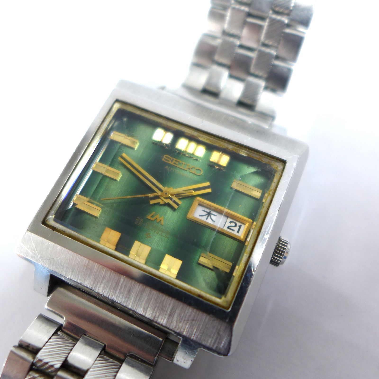稼働品】希少 SEIKO セイコー LM ロードマチック 自動巻き 腕時計