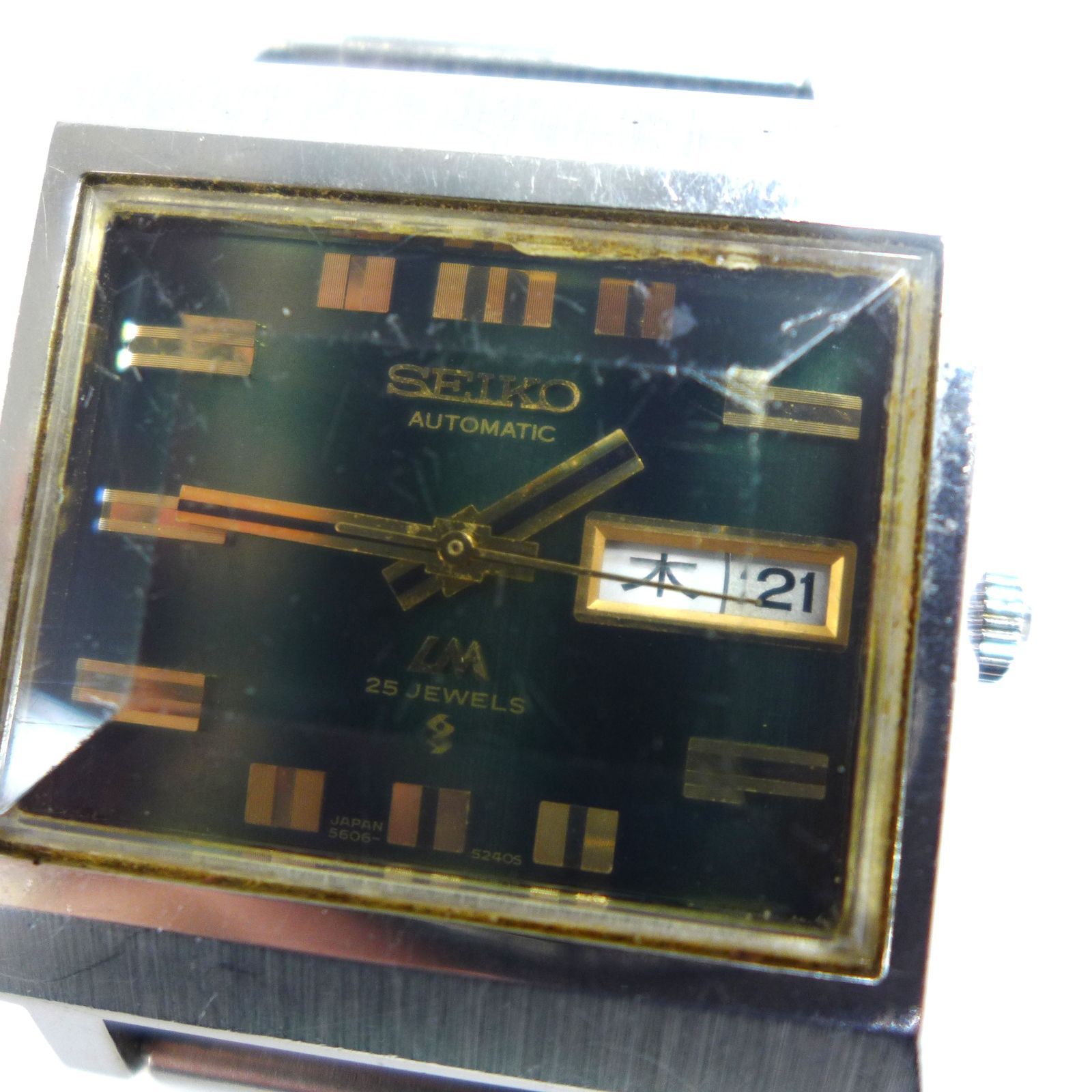 稼働品】希少 SEIKO セイコー LM ロードマチック 自動巻き 腕時計