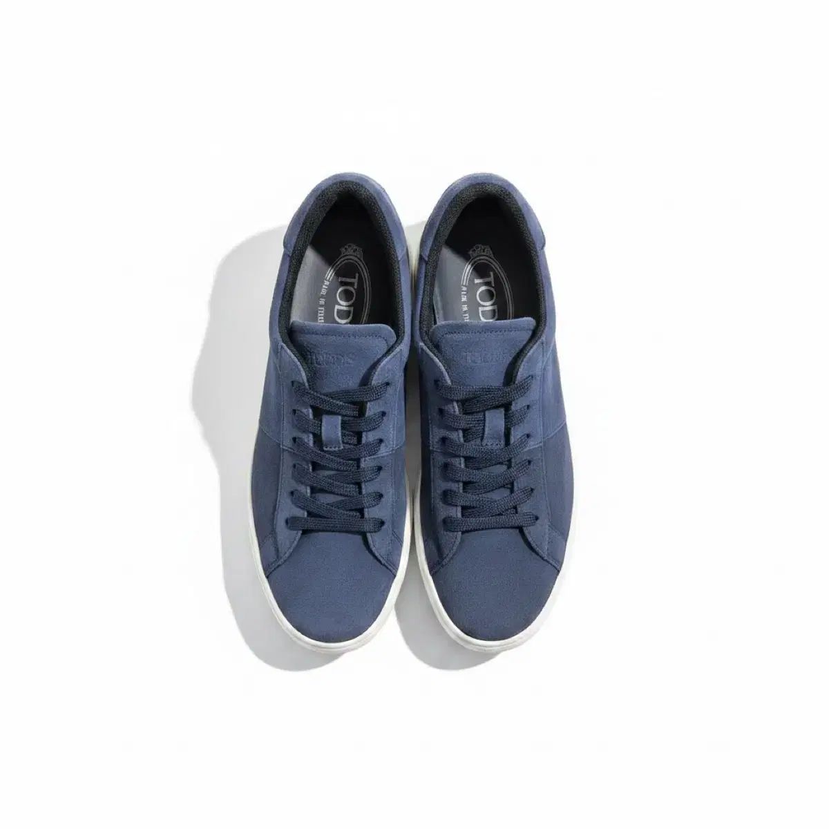 TOD'S トッズ スウェード スニーカー ブルー 5