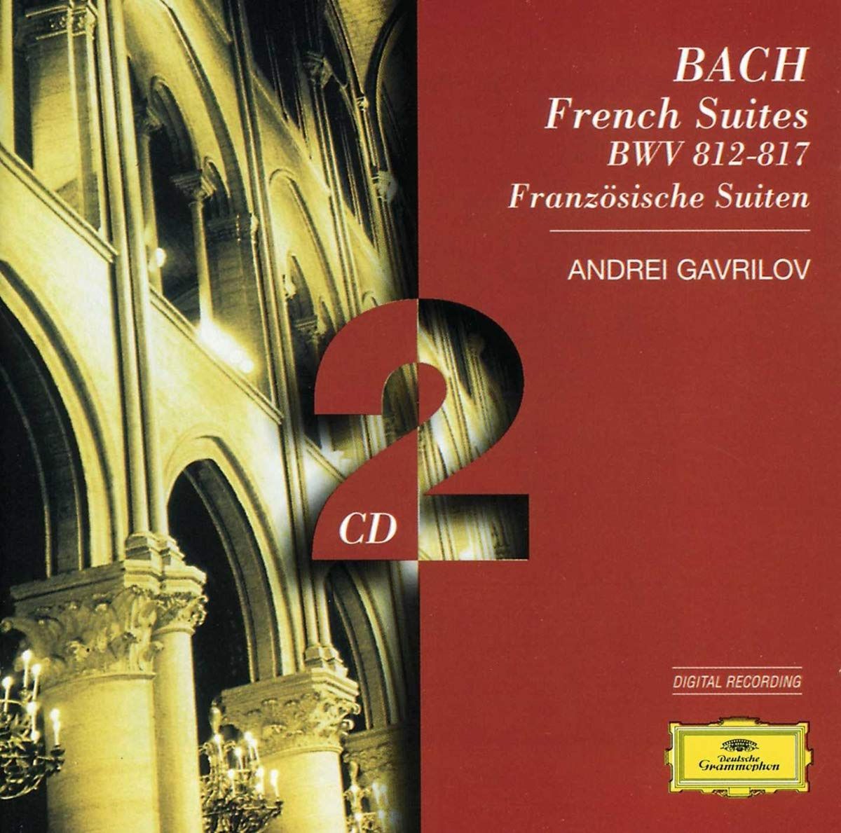 【CD】French Suites Bwv 812-817