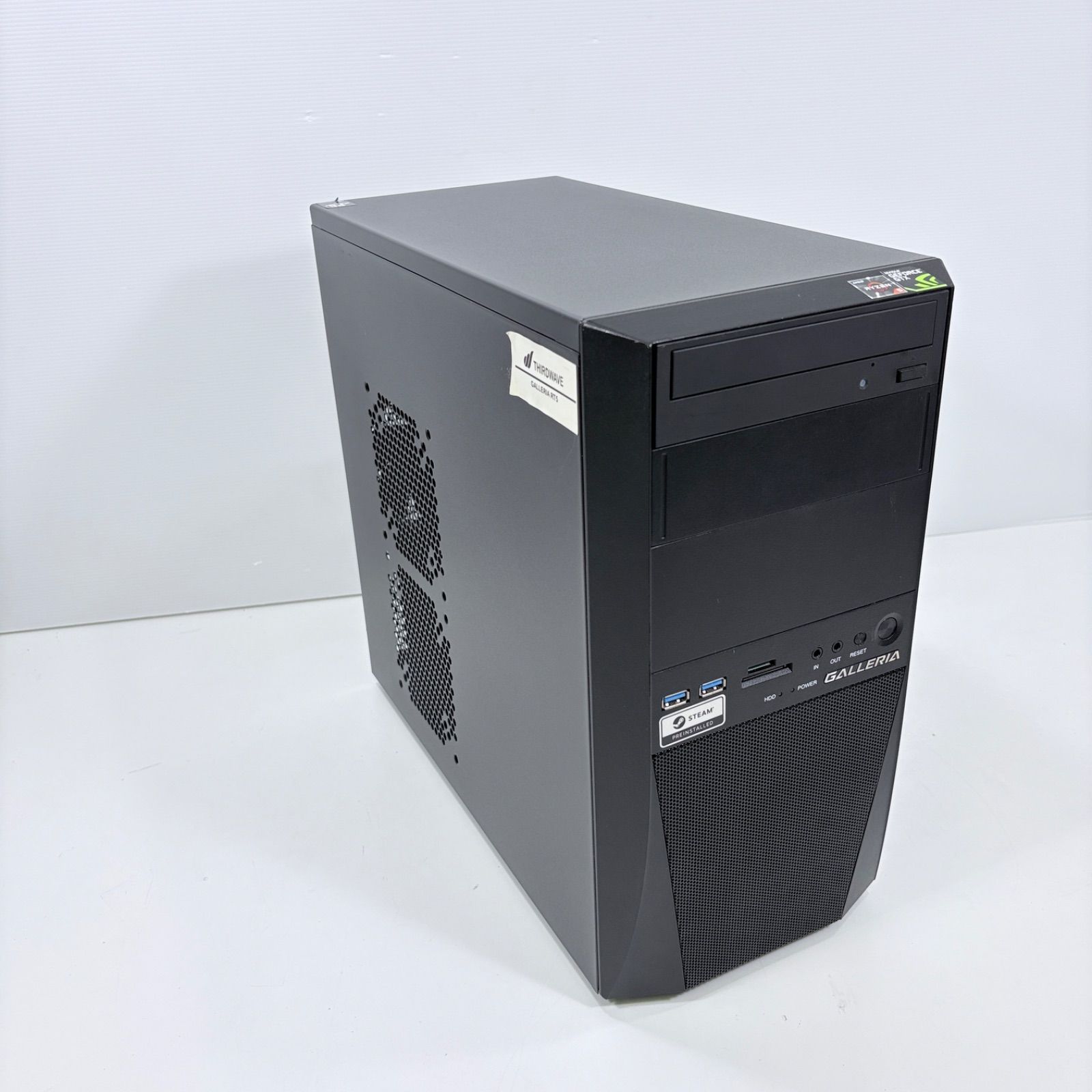 動作保証】 ゲーミングPC Ryzen5 3600 GTX1660super SSD1TB ガレリア