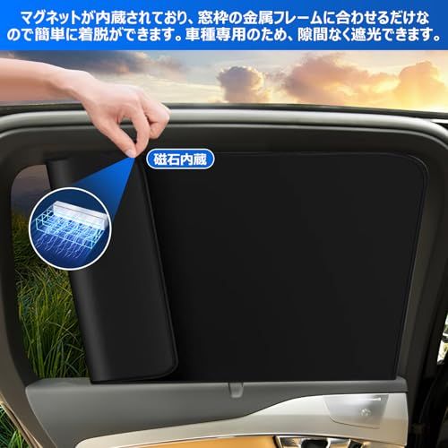 BLUESEATEC スズキ エブリイ DA17V系 遮光 カーテン マグネット H27.2-現行 着脱簡単 車種専用設計 車中泊 日除け 収納袋付き 7枚セットas e7842b2d