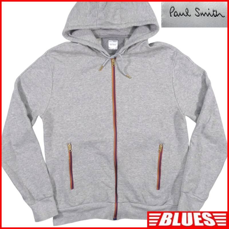 Paul Smith ポールスミス スウェット L グレー フーディー パーカー 古着 メンズ トレーナー スウェットサイズL一覧←SEULB屋着古← TY4517
