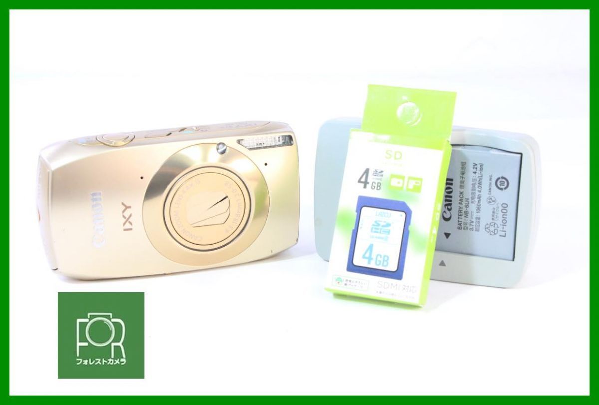 動作保証・点検済】良品□到着後即使える□Canon IXY 31S ｺﾞｰﾙﾄﾞ