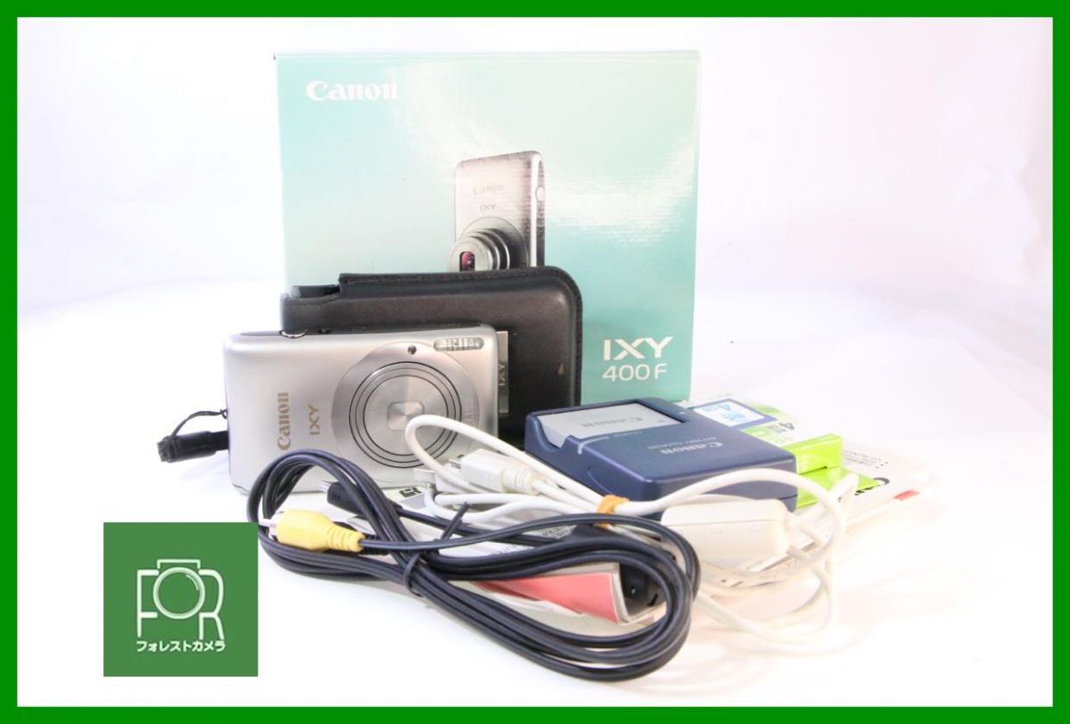 【動作保証・点検済】良品■到着後即使える■Canon IXY 400F ■バッテリー・チャージャー・4GB SDカード・箱付き■■EE555