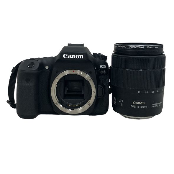 Canon キヤノン EOS 80D EF-S 18-135 IS USM レンズキット デジタル 一眼カメラ 中古 良好 M11221826