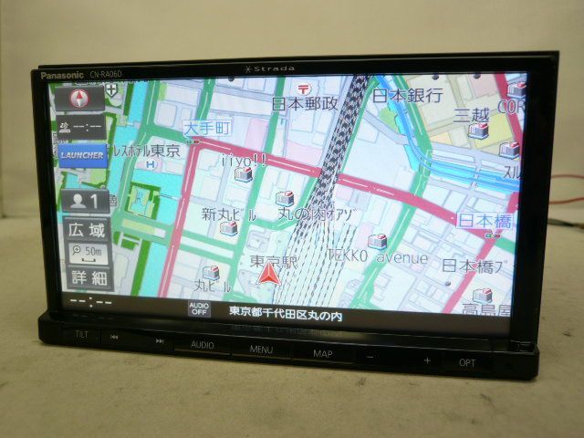中古】 2026年版 パナソニック ストラーダ CN-RA06D メモリーナビ 地