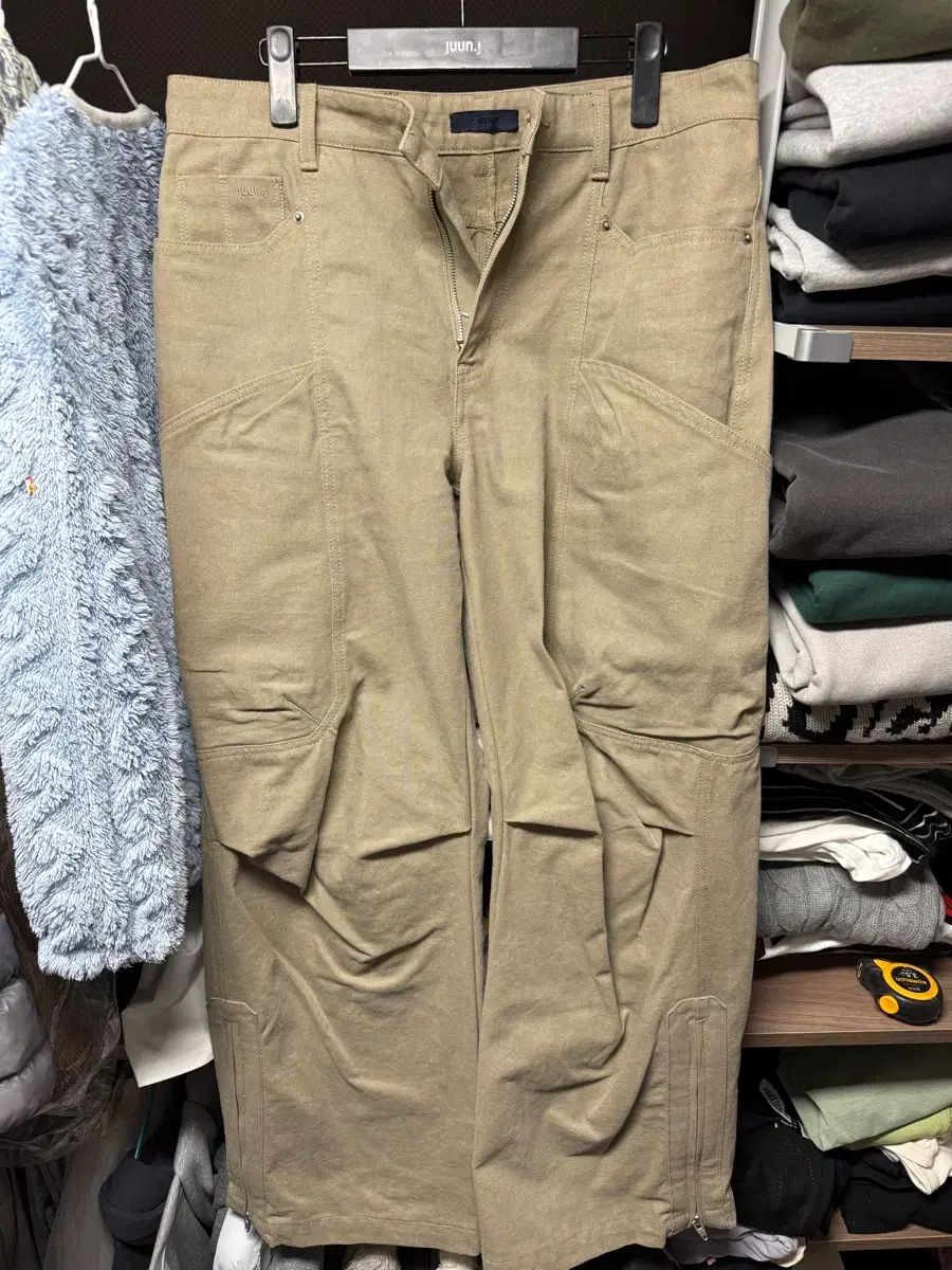 ジュンジェイ 26ss ダイング ストラクチャード パンツ 46 出品