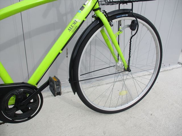 F99☆整備済み☆完成車発送☆中古シティ自転車【マルイシ ALUMI 27 