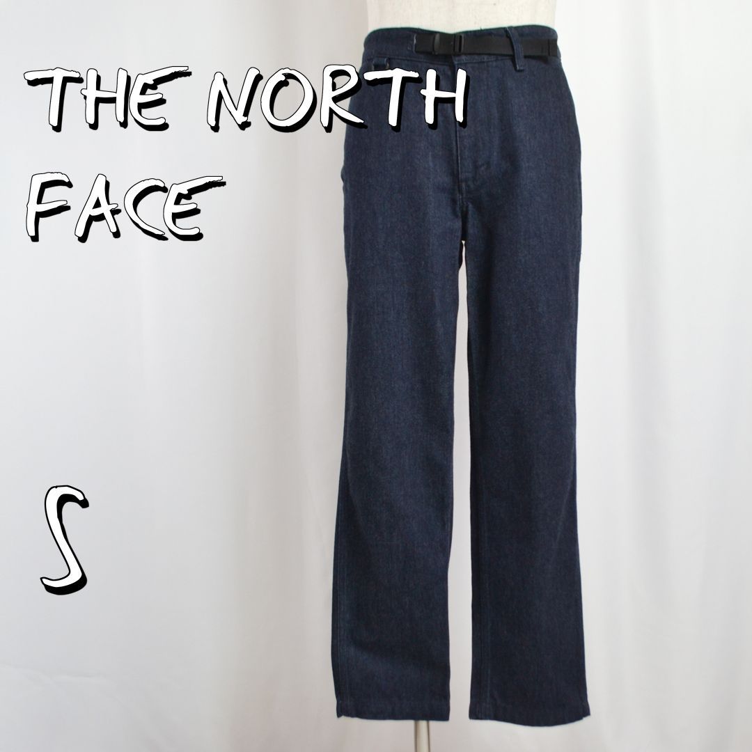 【極美品】THE NORTH FACEノースフェイス 21SS キャンプ Denim Firefly Pant デニムファイヤーフライパンツ NB32130 S 濃紺インディゴブルー 【古着】【中古】【送料無料】