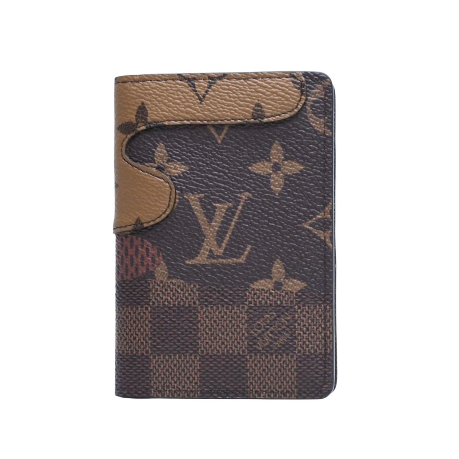 新品未使用 LOUIS VUITTON ルイヴィトン オーガナイザー ドゥ ポッシュ カードケース M26010 モノグラム ランドスケープ 中古 4a002552