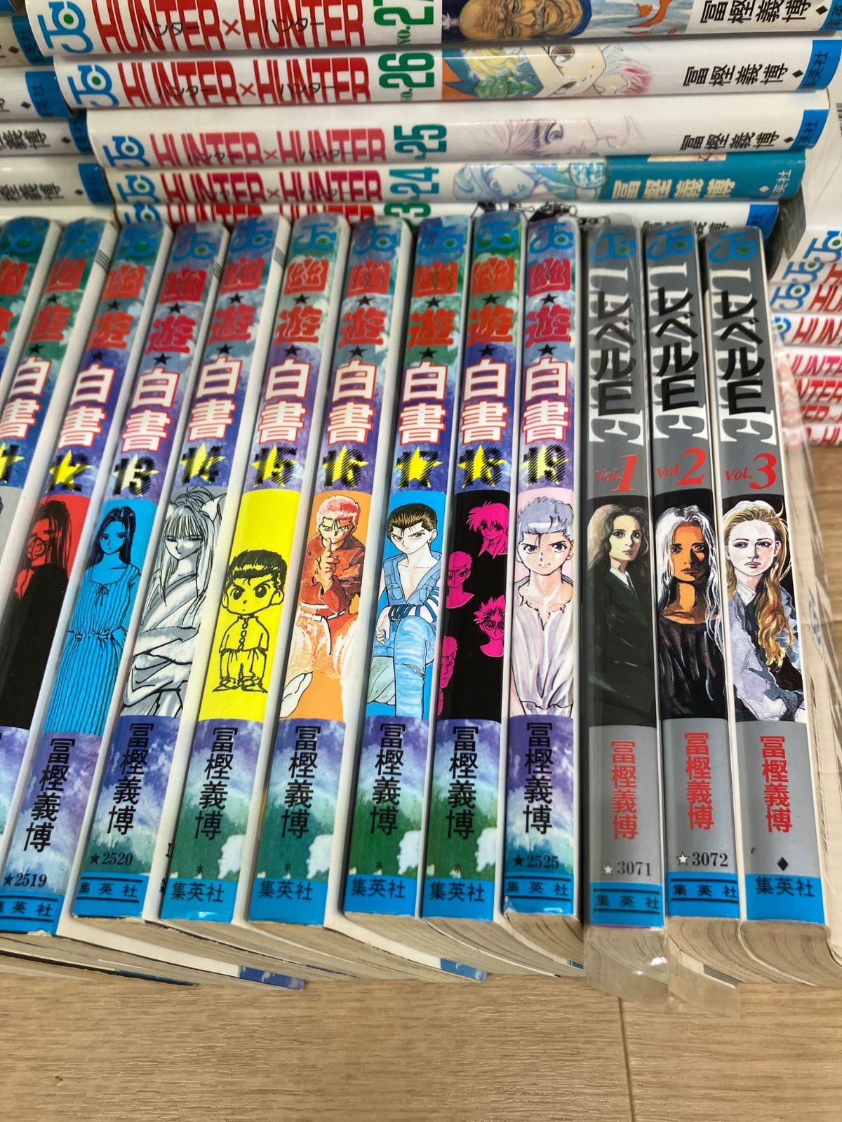 ☆【冨樫義博作品 まとめ売り・未開封あり】ハンターハンター・幽遊