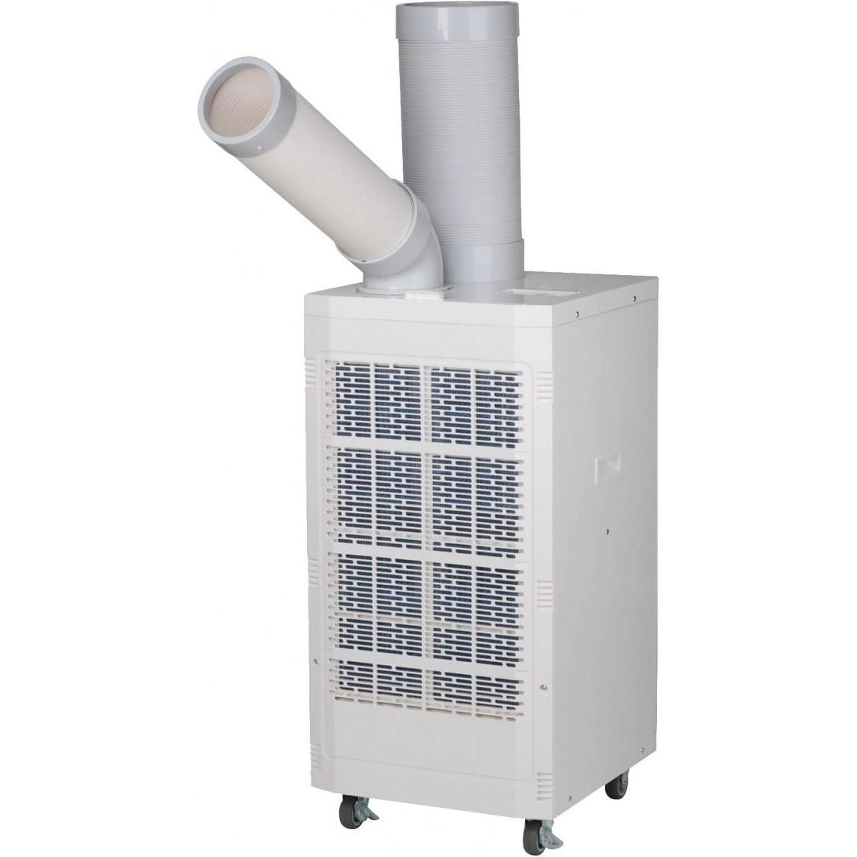 [재고있음/즉시배송] 스팟 에어컨 스폿 쿨러 (배기 히트 덕트 포함) 단상 100V SSA-Y25-2 에어 쿨러 업무용 에어컨 창고 공장 열사병 대책 공사 불필요 Yamazen