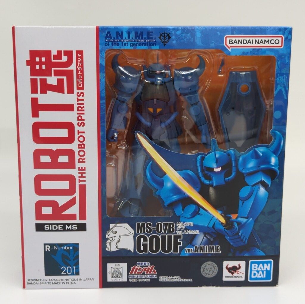 BANDAI SPIRITS ROBOT魂<SIDE MS> バンダイナムコ版 グフ ver. A.N.I.M.E. バンダイナムコ版 201