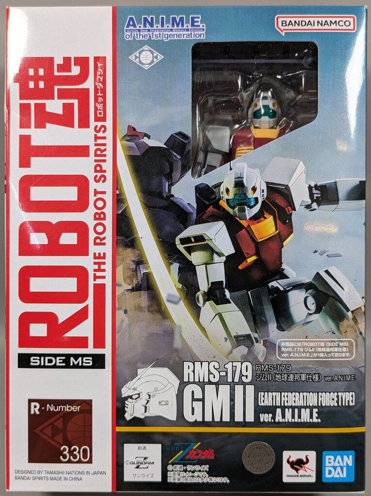 BANDAI SPIRITS ROBOT魂<SIDE MS> 機動戦士Zガンダム RMS-179 ジムII(地球連邦軍仕様) ver.A.N.I.M.E. 330