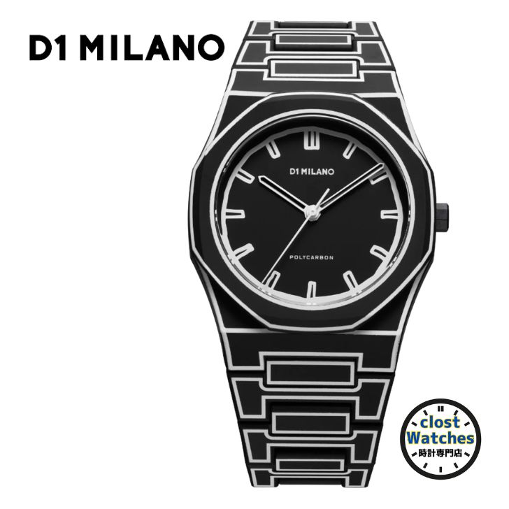 【新品・正規品】D1 MILANO ディーワンミラノ PCBJ33 POLYCARBON ポリカーボン 2D BLACK SKETCH