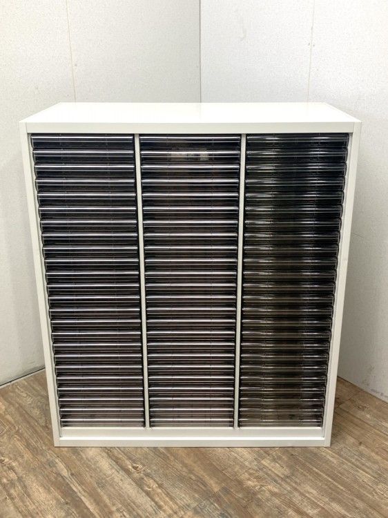 【アウトレット品】アルプス A4クリアケース書庫 UAR-W1134EBN ホワイト