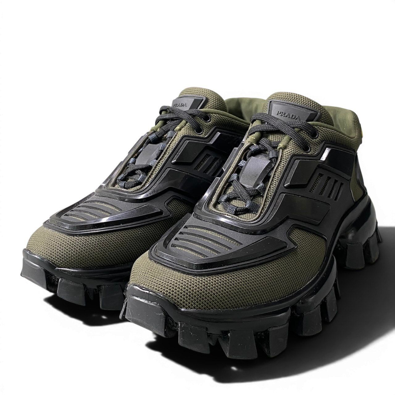 3e21 PRADA プラダ CLOUDBUST THUNDER メッシュスニーカー ボリューム 