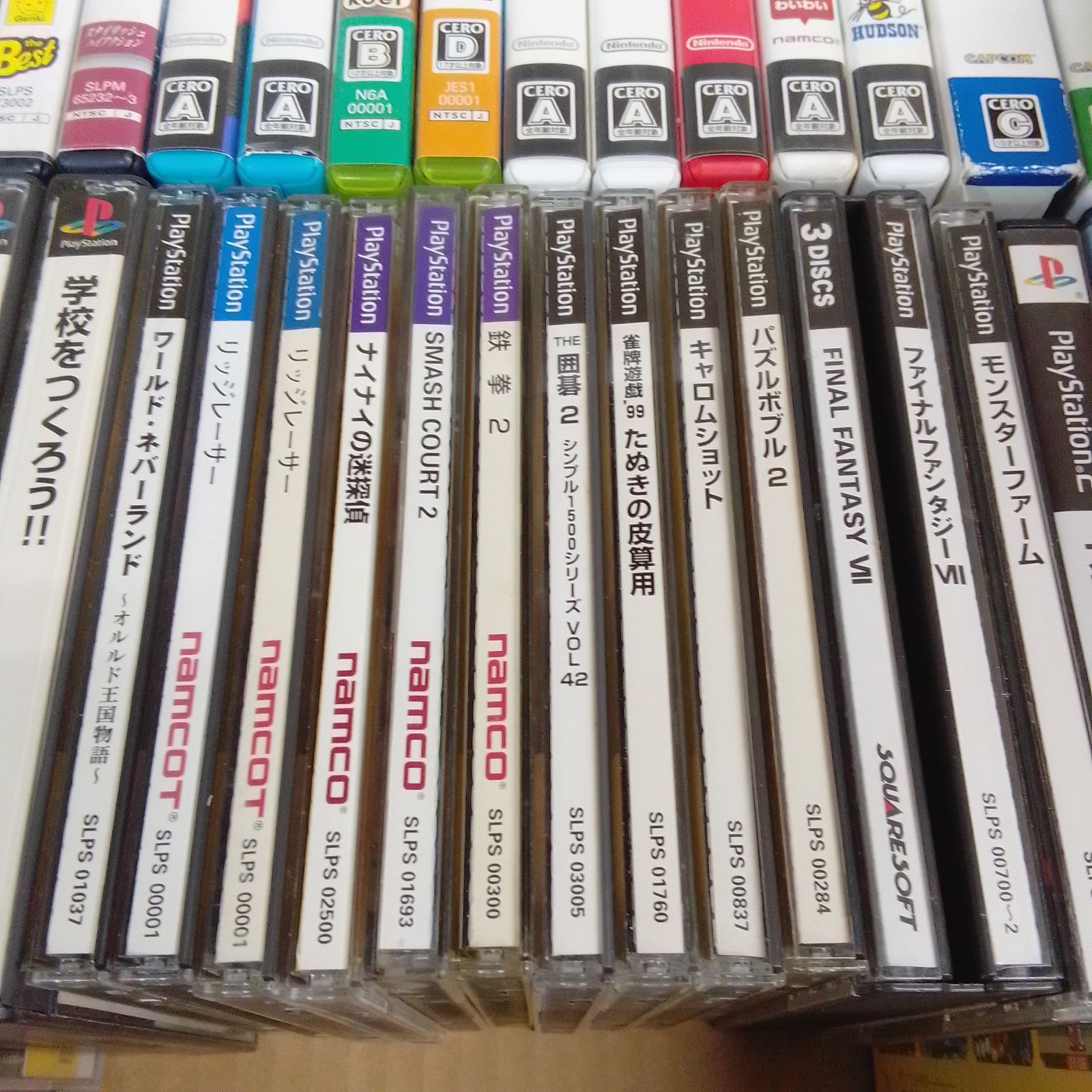 ☆ジャンク ゲームソフト 種類色々・重複多数 まとめ売り！！ PS・PS2
