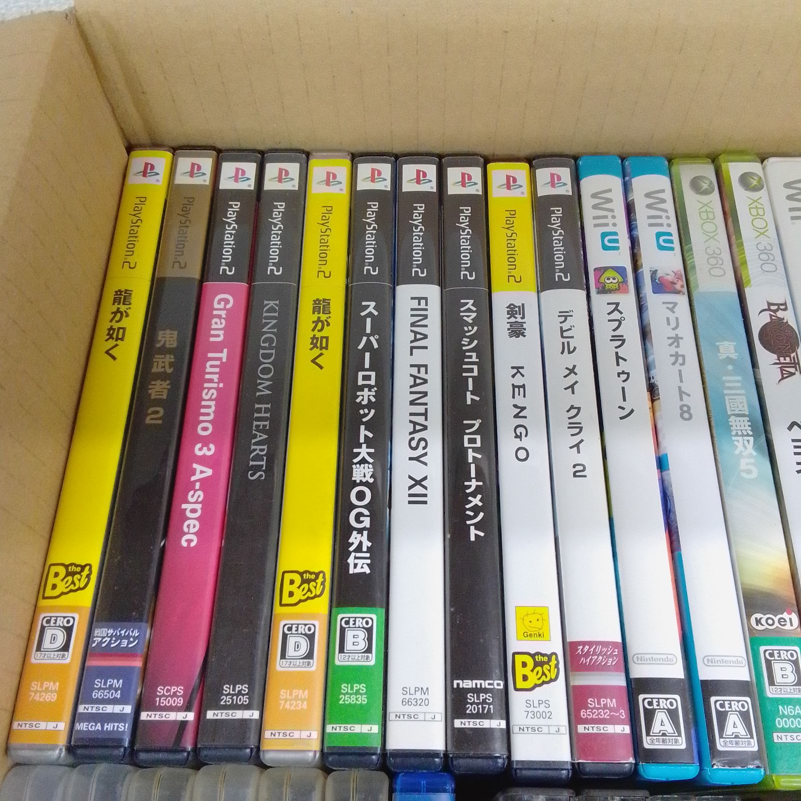 ☆ジャンク ゲームソフト 種類色々・重複多数 まとめ売り！！ PS・PS2