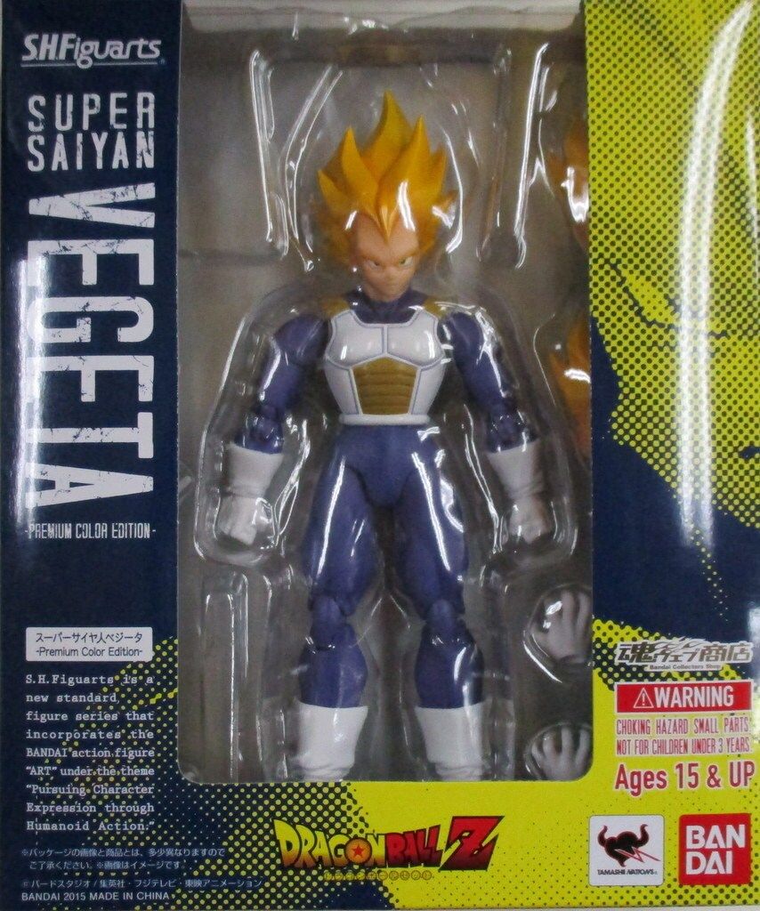 バンダイ S.H.Figuarts ドラゴンボールZ 超サイヤ人 ベジータ プレミアムカラーエディション