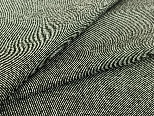 平和屋着物▽男性　江戸小紋　単衣　万筋　暗黒色×白色　鬼しぼ縮緬　正絹　逸品　AABI4642jh