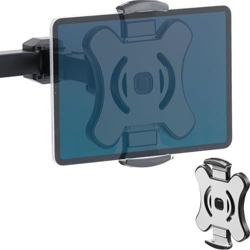 サンワダイレクト タブレットホルダー VESA取付 7?16インチ 耐荷重2? モバイルモニター モニターアーム 100-MR206t c502b5b5