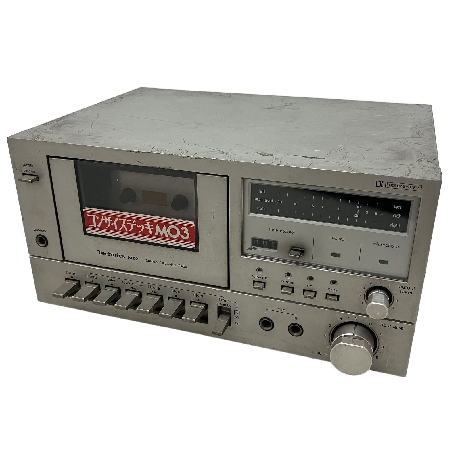 Technics RS-M03 テクニクス カセットデッキ コンサイスコンポ