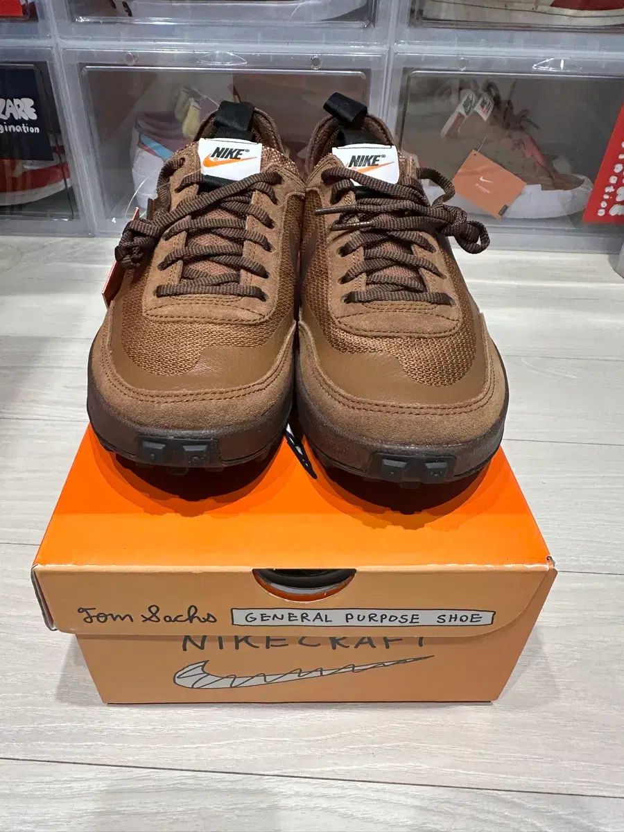 ナイキ トムサックス ジェネラル パーパス シュー ブラウン 新品