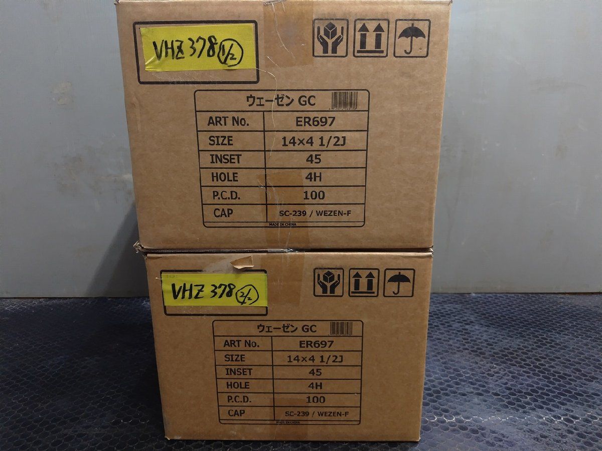 新品】YFC WEZEN GC ER697 ウェーゼン 社外ホイール 14インチ 4本 4.5 