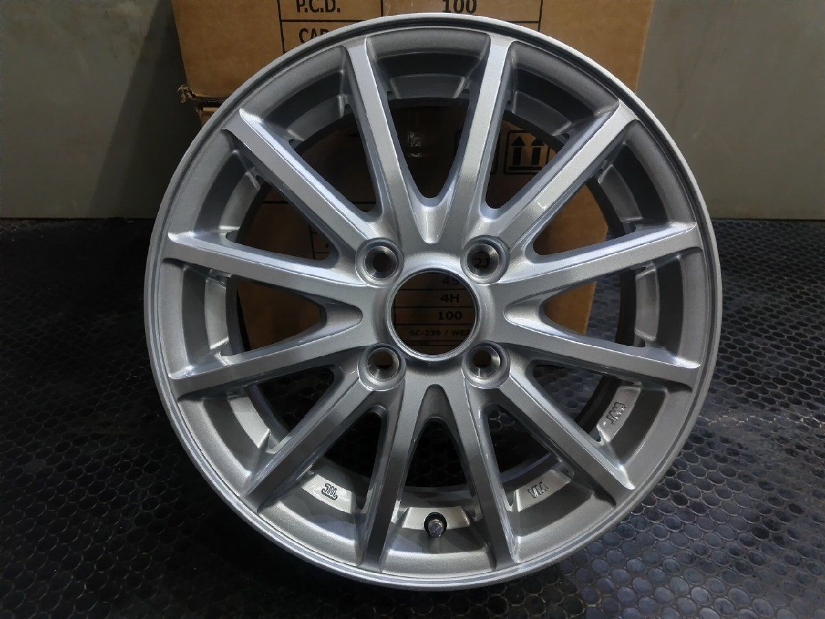 新品YFC WEZEN GC ER697 ウェーゼン 社外ホイール 14インチ 4本 4.5 