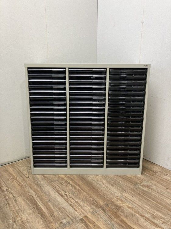 【アウトレット品】プラス B4クリアケース書庫 CN-B320A グレー