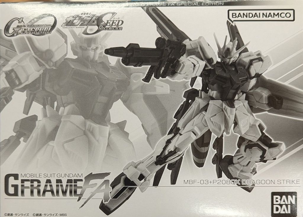バンダイ GフレームFA 機動戦士ガンダム SEED　Recollection MBF-03+P208QX　ドラグーンストライク