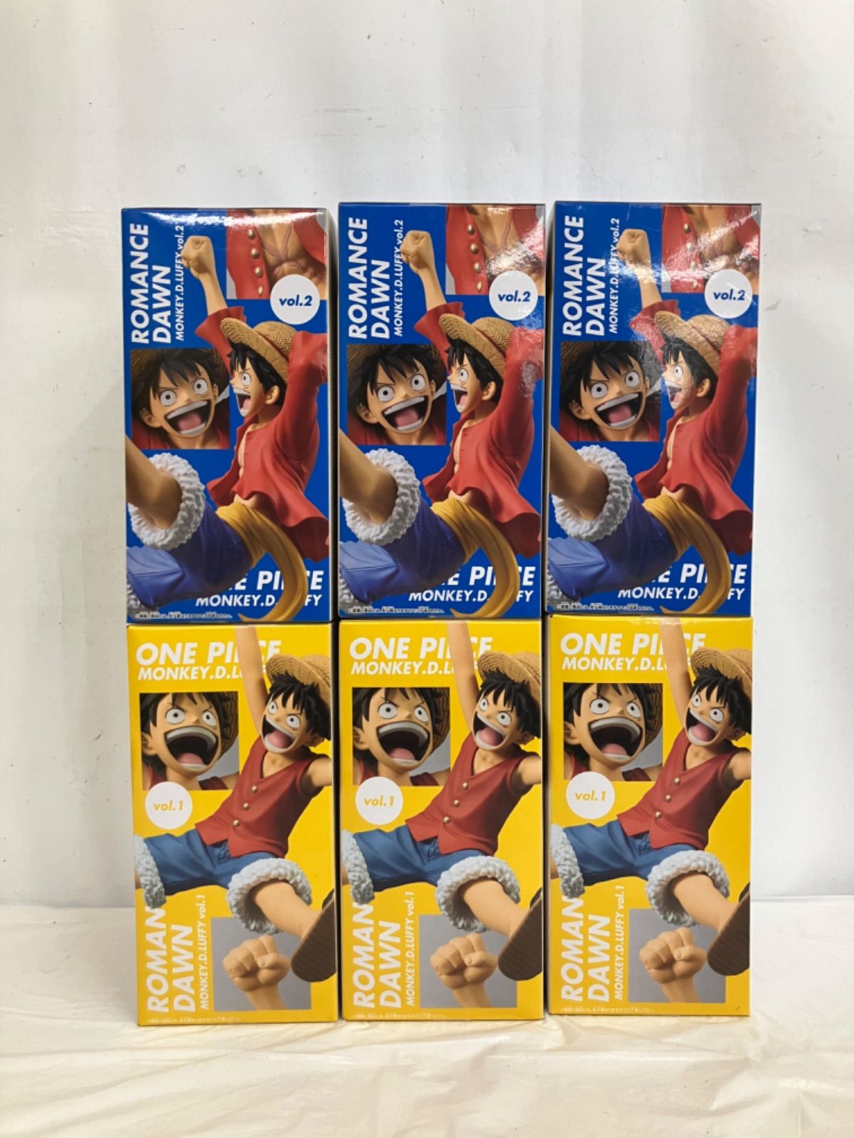 未開封 ONE PIECE ワンピース ROMANCE DAWN フィギュア vol.1 vol.2 2