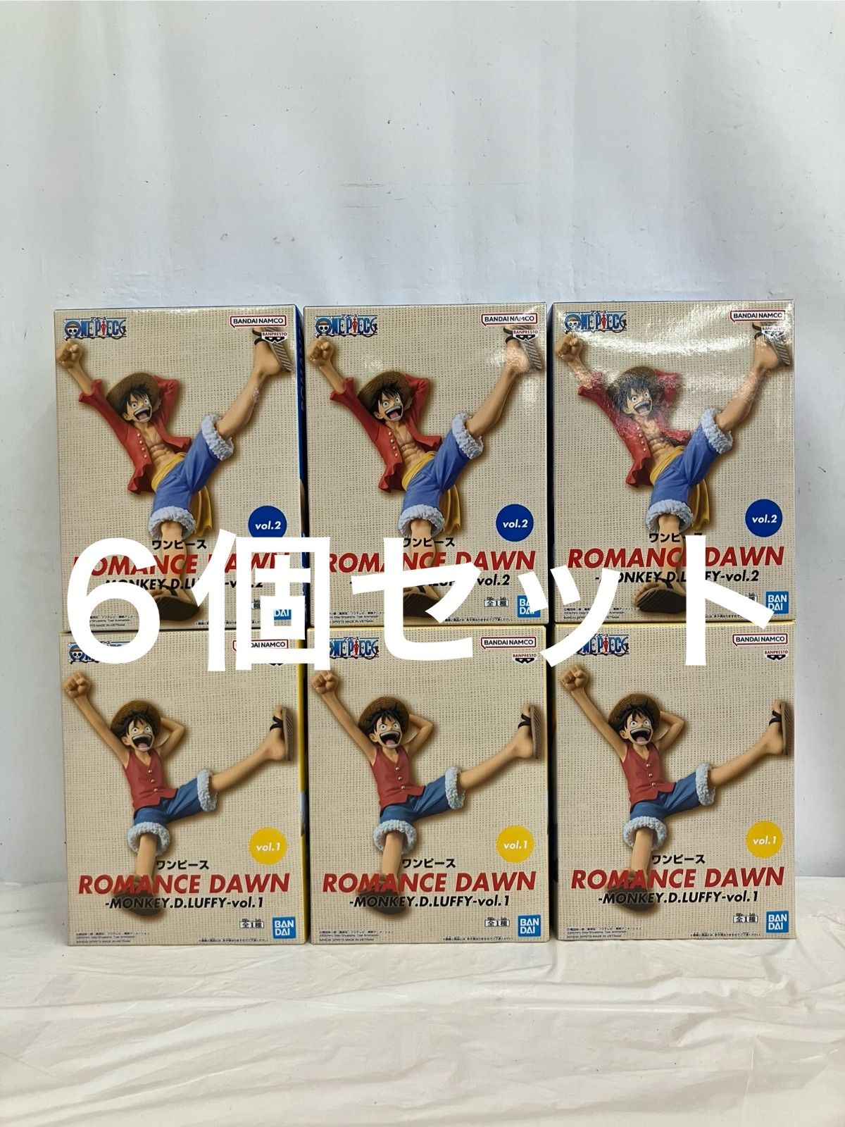 未開封 ONE PIECE ワンピース ROMANCE DAWN フィギュア vol.1 vol.2 2