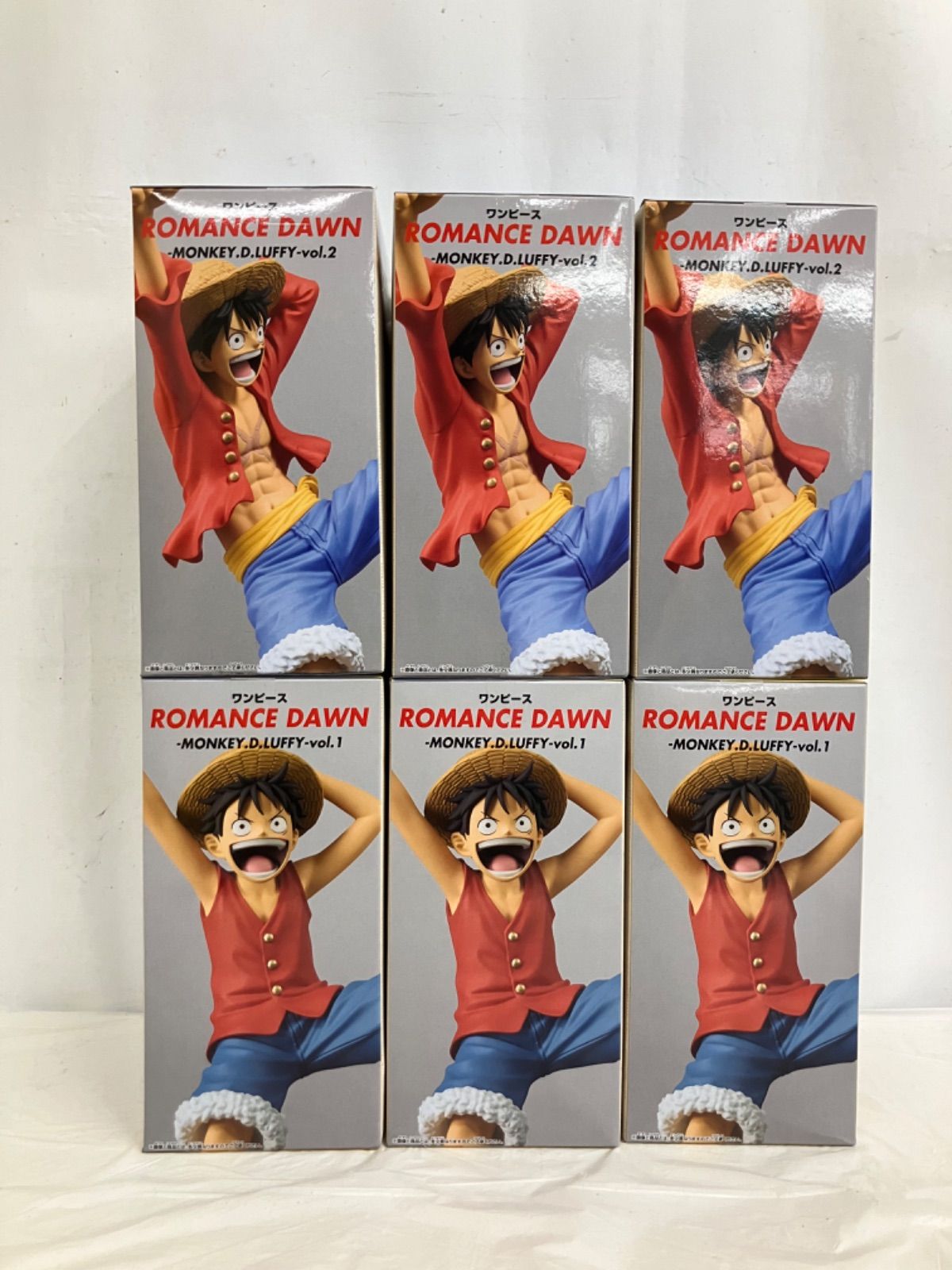 未開封 ONE PIECE ワンピース ROMANCE DAWN フィギュア vol.1 vol.2 2
