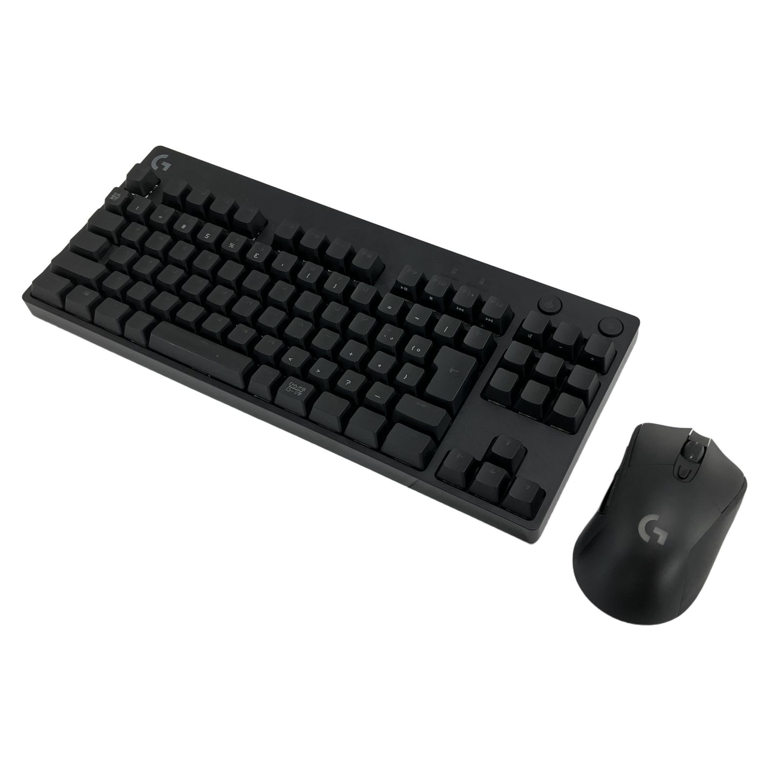 Logicool YU0039 MR0080 ゲーミングキーボード ゲーミングマウス 2点 PC周辺機器 ロジクール 中古 W11247625