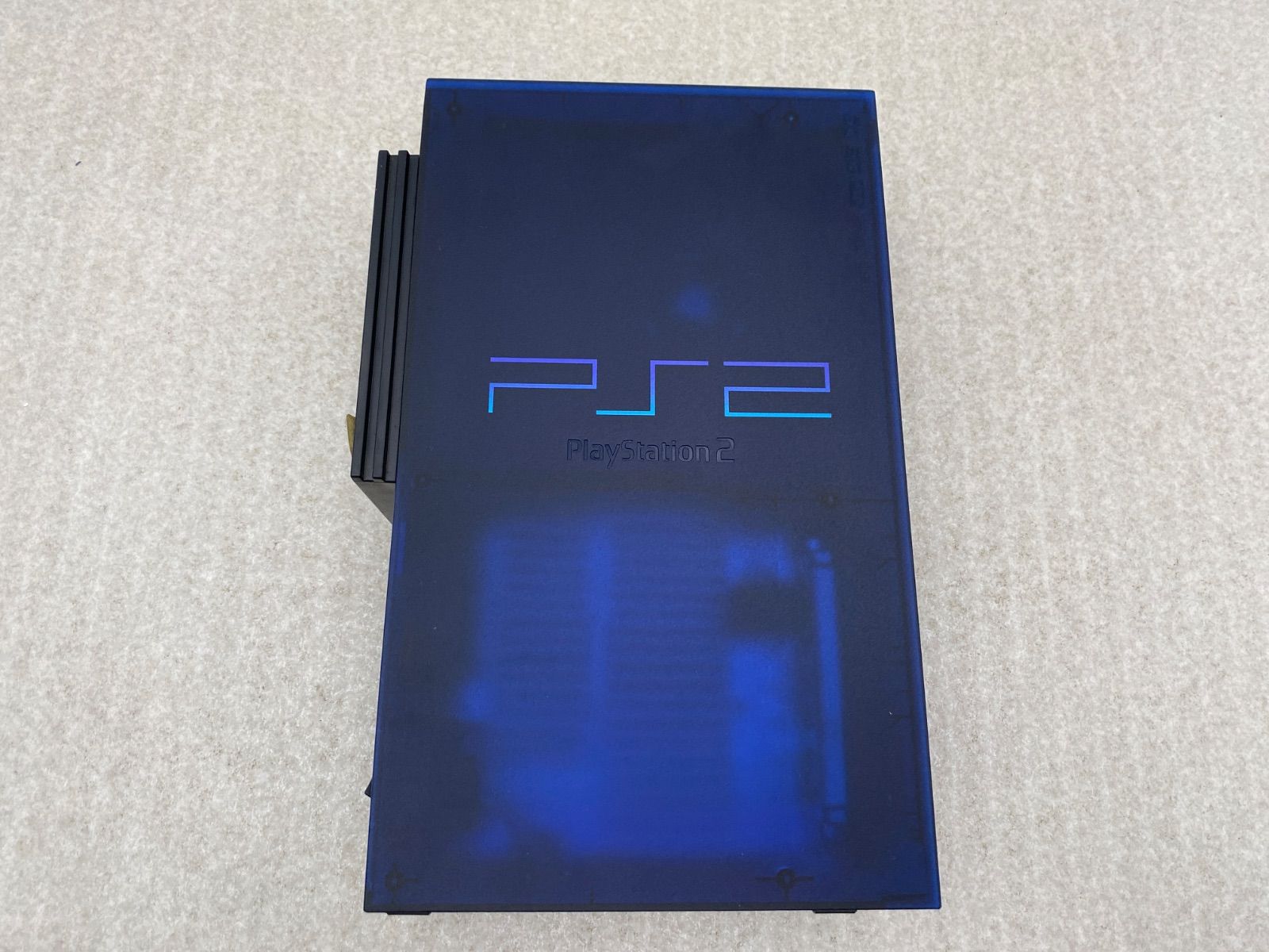 非常に良い】PlayStation 2 (ミッドナイトブルー) BB Pack (SCPH 